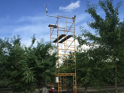 Science tower scaffolding